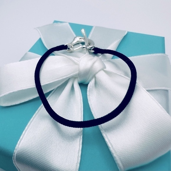 Tiffany & Co. Open Heart Silk Cord Bracelet with Packaging - Picture 6 of 10
